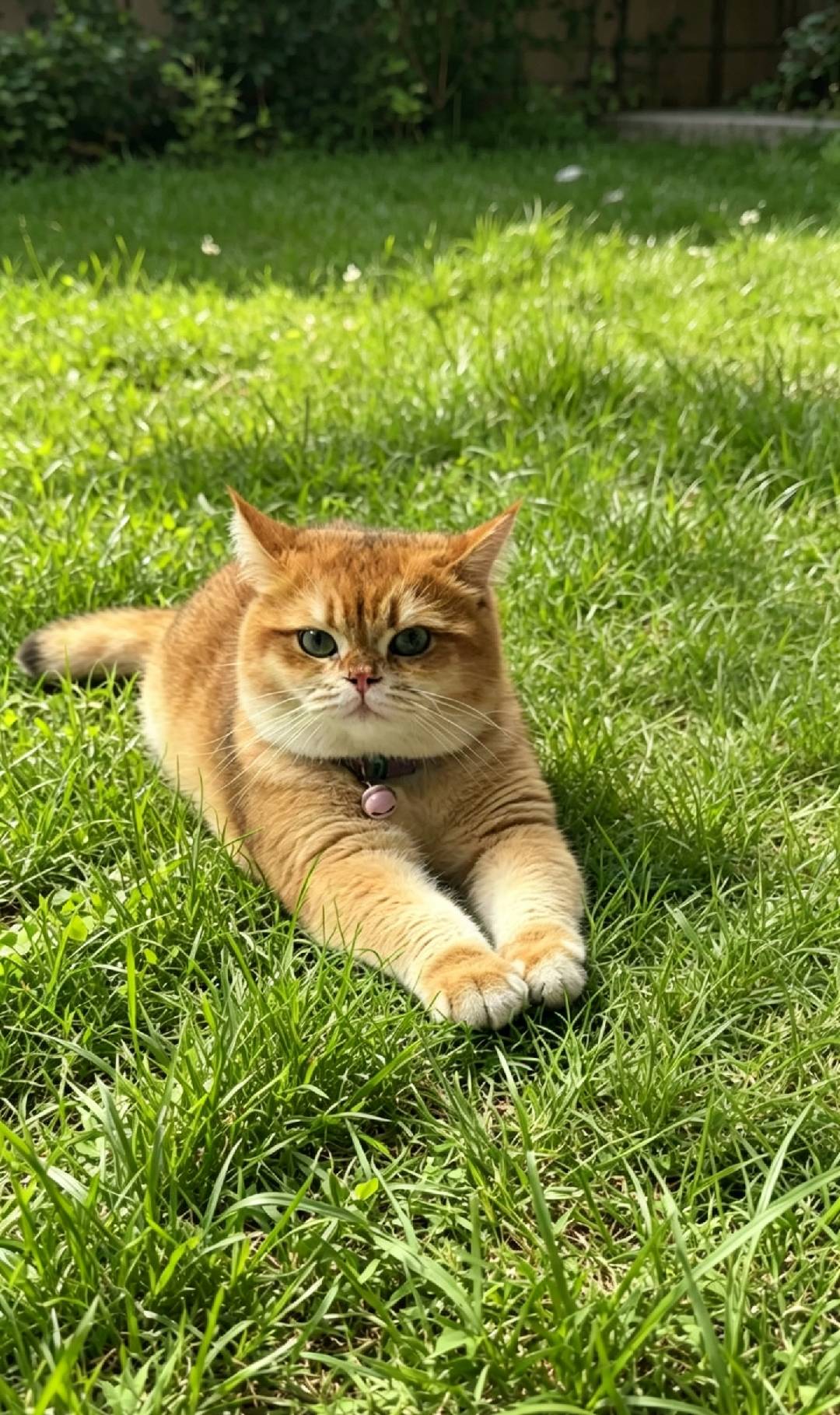 Didi in the grass